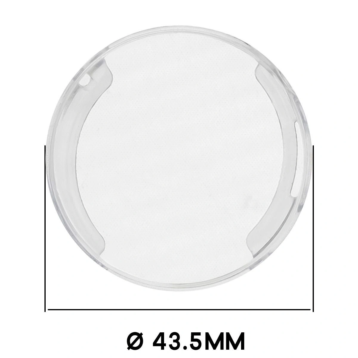 Wymiary obudowy Bizon Case Watch Felipe dla Xiaomi Watch S4 41 mm